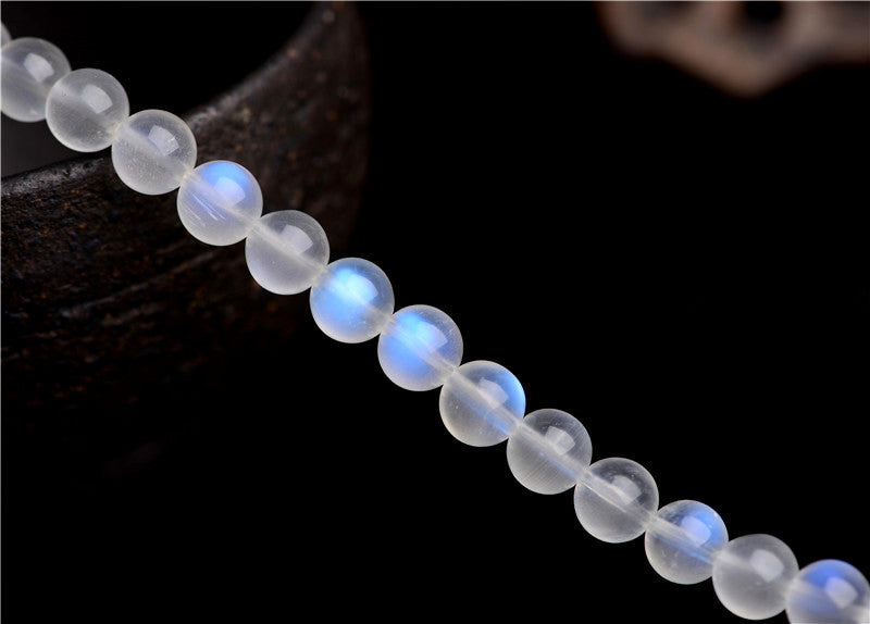 Natural Cream Blue Moonlight Bracelet - Dazpy