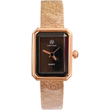 Square Dial Mesh With Delicate Quartz Watch Waterproof - Dazpy