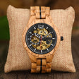 Fully Automatic Wooden Mechanical Watch - Dazpy