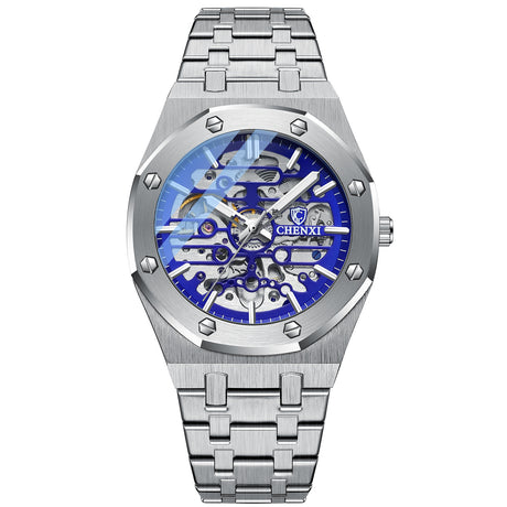 Mechanical Watch Men's Skeleton Automatic - Dazpy