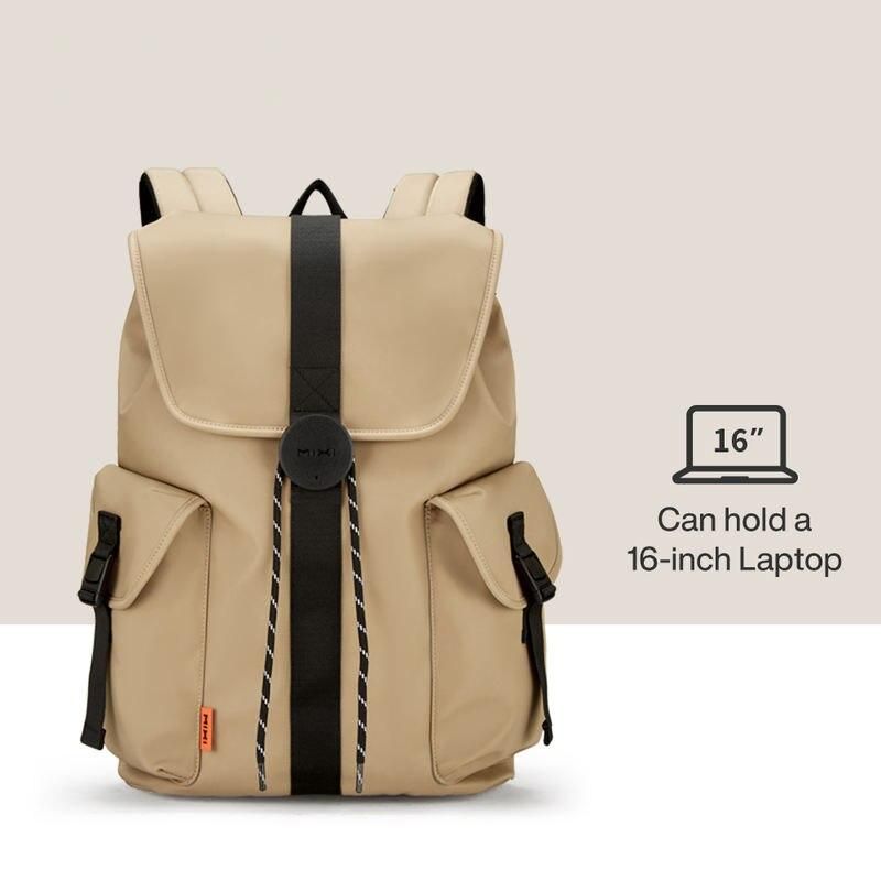 Mochila impermeable para computadora portátil de 16 ": mochila escolar y de viaje liviana y multiusos