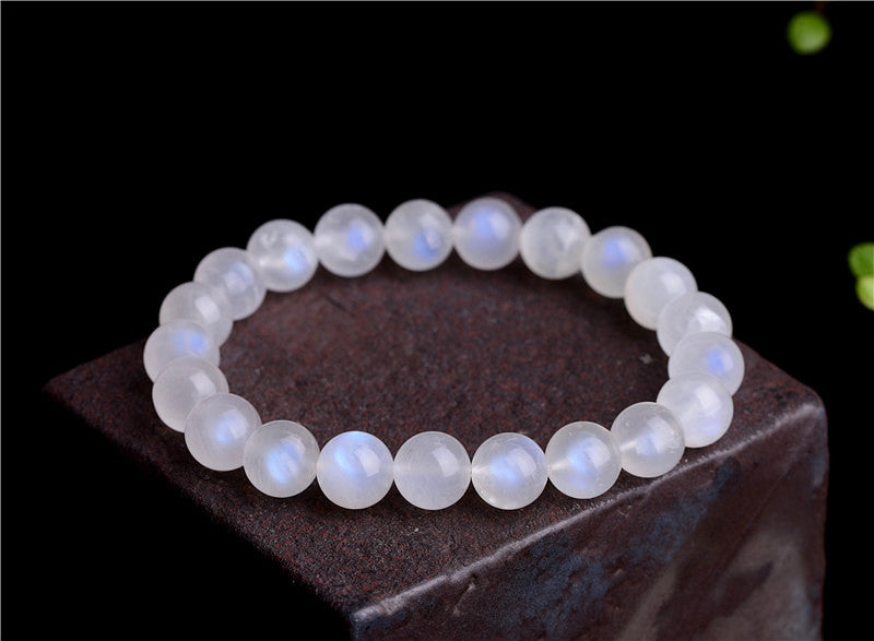 Natural Cream Blue Moonlight Bracelet - Dazpy