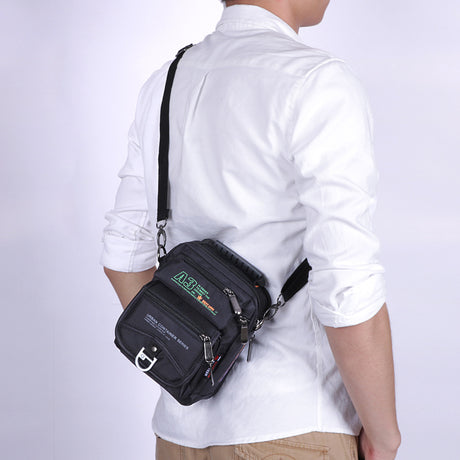 Multifunctional Waterproof Shoulder Bag Leisure Travel Messenger Bag - Dazpy