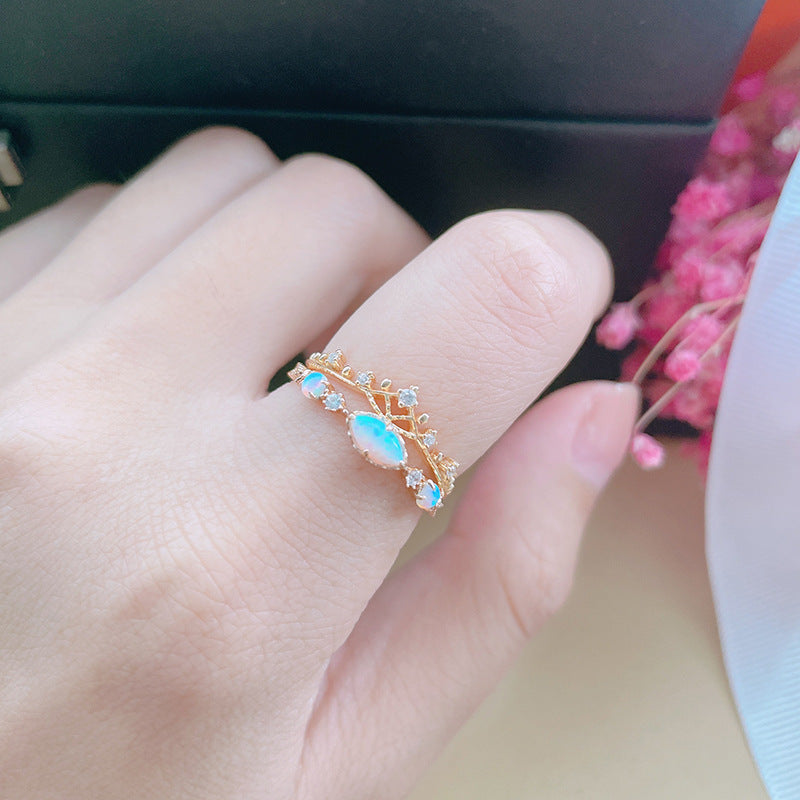 Japanese-style Retro All-match Twin Accessories Ring - Dazpy