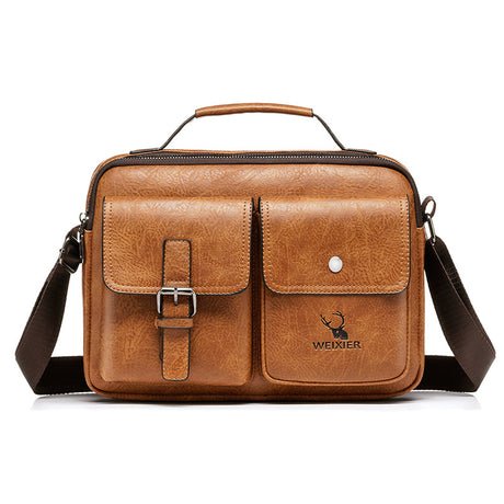 Men's One Shoulder Casual Vintage Messenger Bag - Dazpy