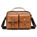 Men's One Shoulder Casual Vintage Messenger Bag - Dazpy