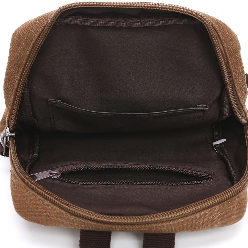 Casual Canvas Men's New Fashion Single Shoulder Messenger Bag - Dazpy