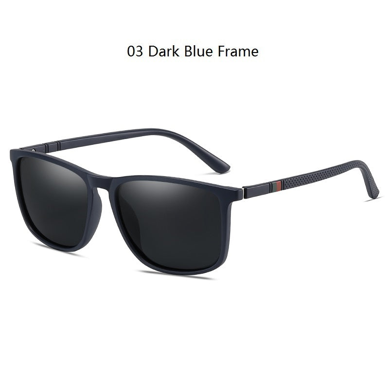 Square Vintage Polarized Sunglasses