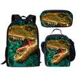 Backpack Dinosaur Schoolbag Children's Meal Bag - Dazpy