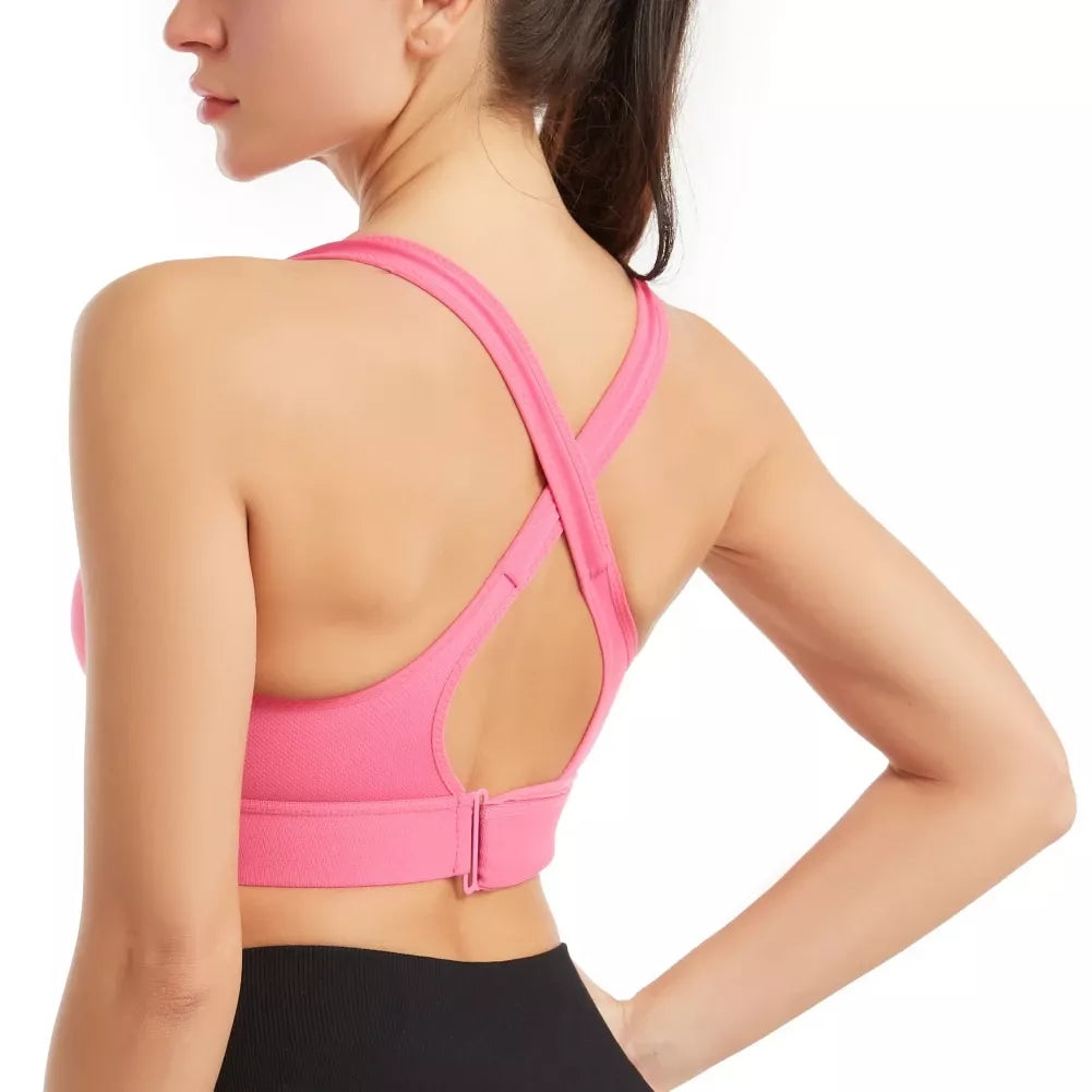 Damen Sport-BHs Strumpfhosen Crop Top Yoga Weste