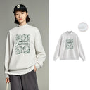 Sudadera de felpa con estampado floral de invierno para mujer