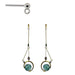 Original Vintage Glass Ball Asymmetrical Hand Made Earrings - Dazpy