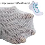 3 Pairs Cushioned Mesh Sports Socks