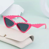 Rivet Cat Eye Sunglasses