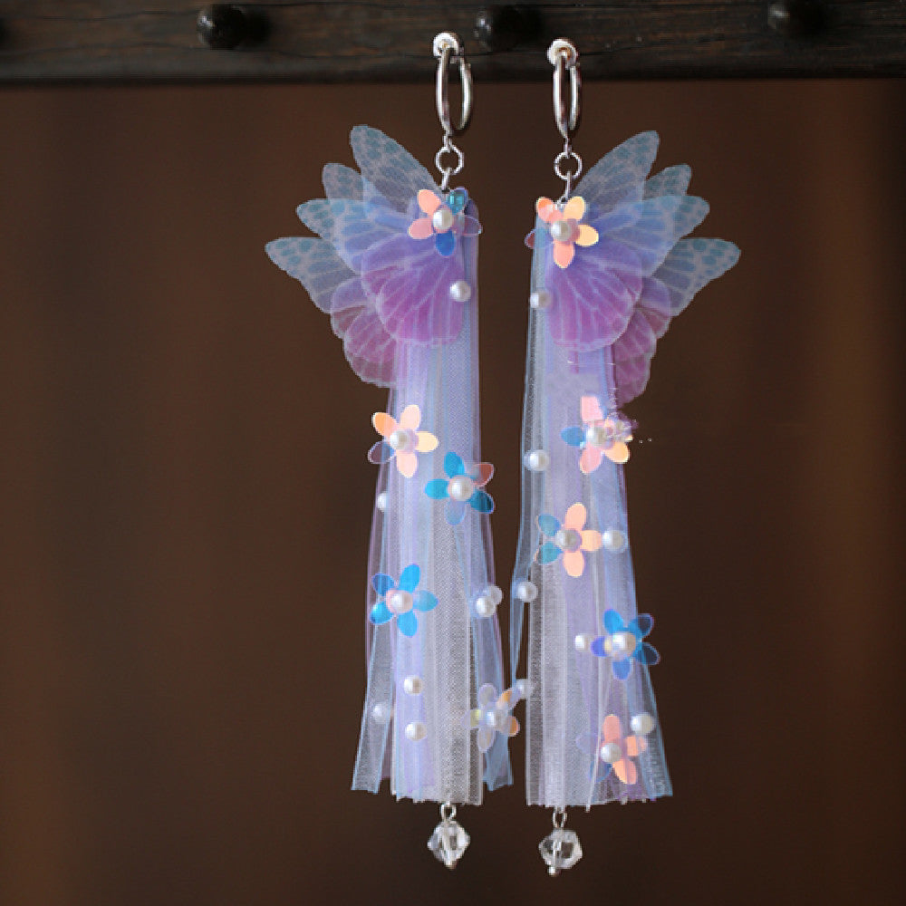 Fashion Dream Elf Butterfly Earrings - Dazpy