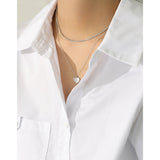 Versatile Fashion Small Heart Necklace Heart Shaped - Dazpy