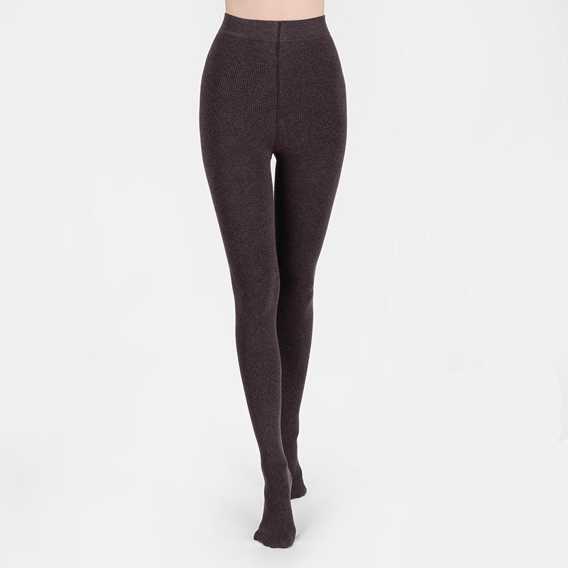 Winterstrumpfhose aus Plüsch für Damen