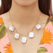 Simple Necklace Inlaid With Natural Special-shaped Pearl Necklace For Women - Dazpy