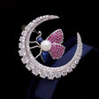 Zircon Little Bee Fashion Brooch - Dazpy