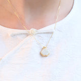 The New Hotan White Jade Necklace - Dazpy