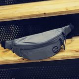 Trendy Messenger Waterproof Cloth Belt Bag - Dazpy