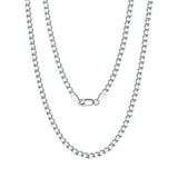 S925 Sterling Silver Simple Personality Trend Necklace - Dazpy