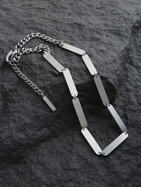 Metal Splicing Necklace For Men - Dazpy