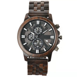 Men's Wooden Minimalist Sandalwood Watch - Dazpy