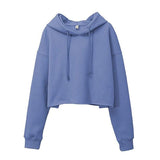 Casual Solid Long Sleeve Oversized Hoodie