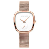 Ladies Steel Milan Mesh Strap Quartz Watch - Dazpy