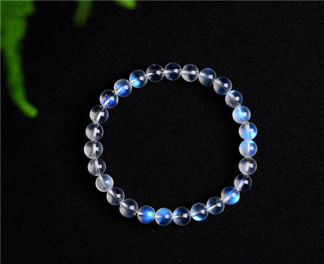 Natural Cream Blue Moonlight Bracelet - Dazpy