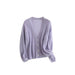 Women's Cozy Mohair-Wool Blend Cardigan