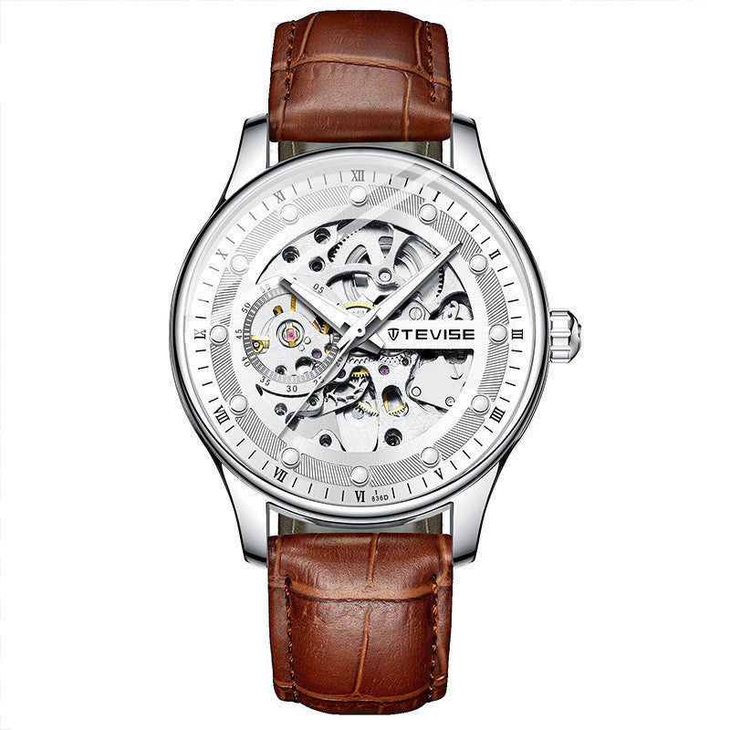 New Hollow Fashionable Waterproof Mechanical Watch - Dazpy