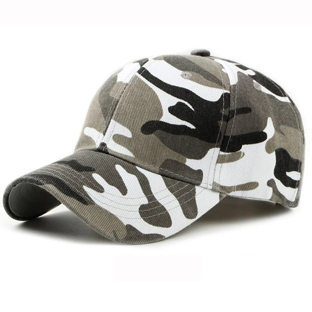 Gorra de béisbol militar táctica con camuflaje