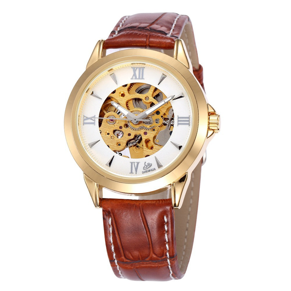 Business Hollow Automatic Mechanical Watch - Dazpy