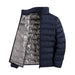 Men's Graphene Material Warm Leisure White Duck Down Jacket