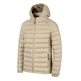 Leichter Wintermantel mit Kapuze und Taschen, modisch, warm, tragbar, mit Reißverschluss, für Herren, Kleidung in Volltonfarbe, Oberbekleidung, Oberteile