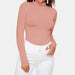 Classic Turtleneck Long-Sleeve Top