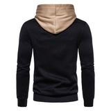 Men's Hooded Sweatshirt Fashion Contrast Color