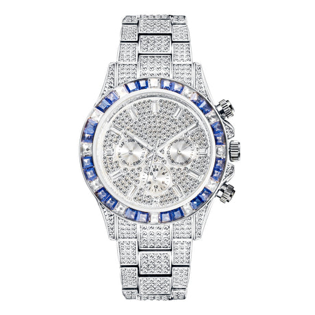 European And American Fashion High-end Full Star Quartz Men's Watch - Dazpy