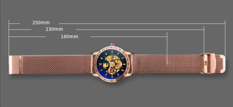 Men's High-end Automatic Mechanical Hollow Out Bottom Gear Creative Business Men's Watch - Dazpy