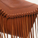 Vintage Tassel Fringe Boho Messenger Bag