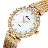 Women's Waterproof Copper Band Quartz Watch - Dazpy