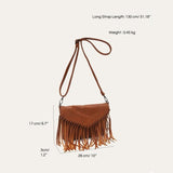 Vintage Tassel Fringe Boho Messenger Bag