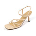 Elegante quadratische High Heels Sandalen für Damen