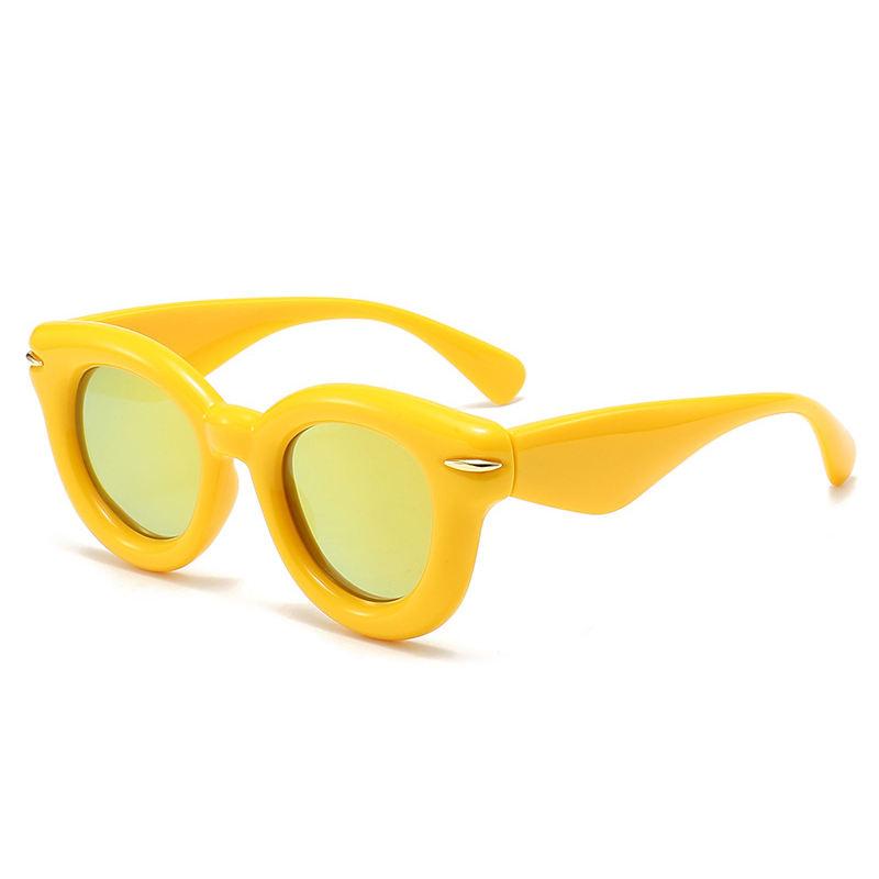 Round Punk Sunglasses