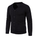 European And American Fashion Casual Men's Solid Color Sweater Jacket