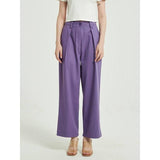 High-Waist Wide Leg Vintage Style Trousers