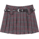 Minifalda Gyaru Y2K para mujer