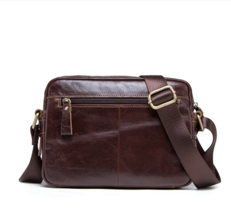 Angel Korean Fashion Leather Men's Messenger Bag - Dazpy